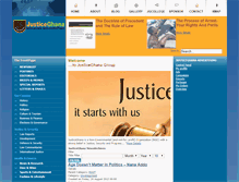 Tablet Screenshot of justiceghana.com